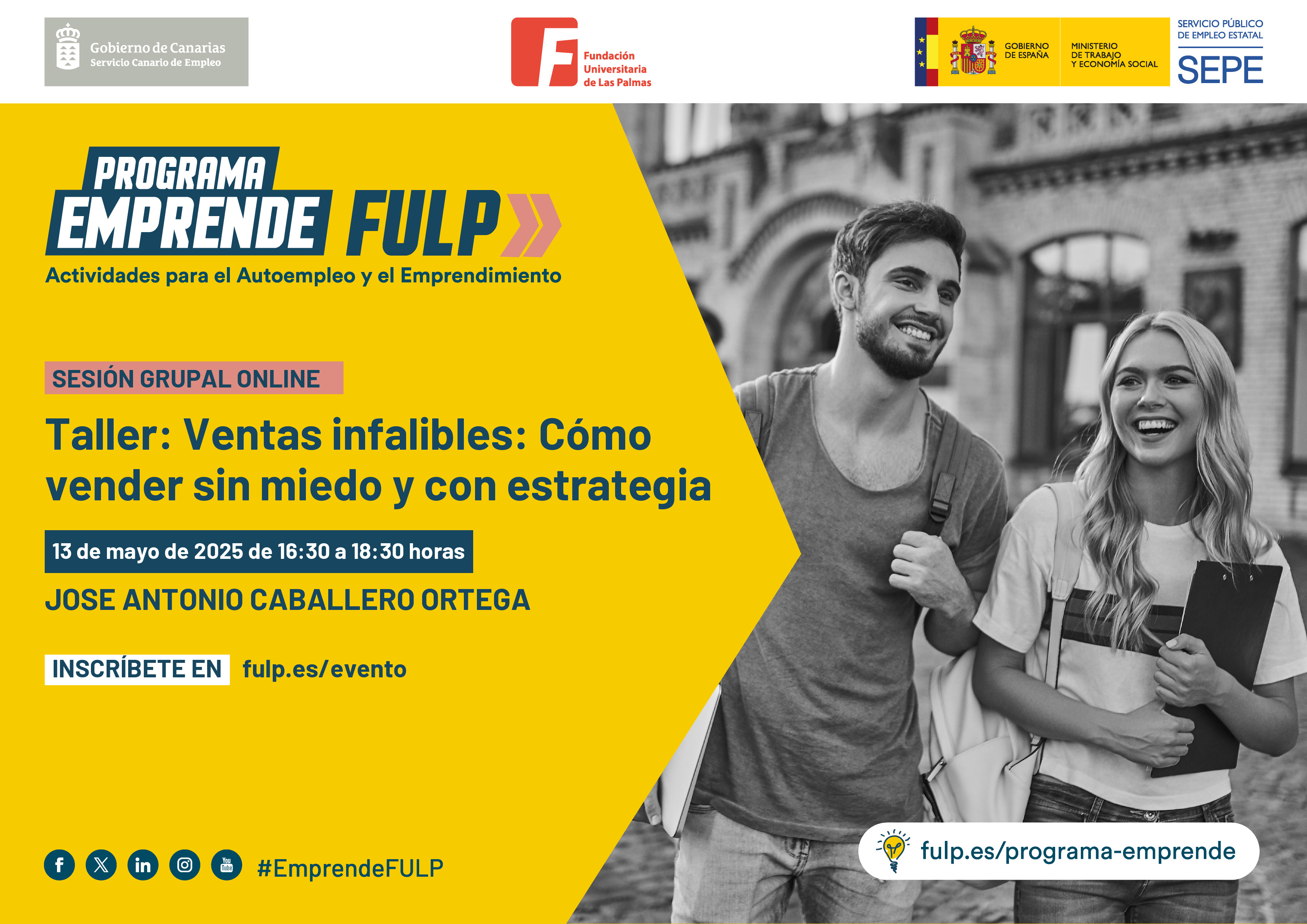 Taller: Ventas infalibles: Cómo vender sin miedo y con estrategia