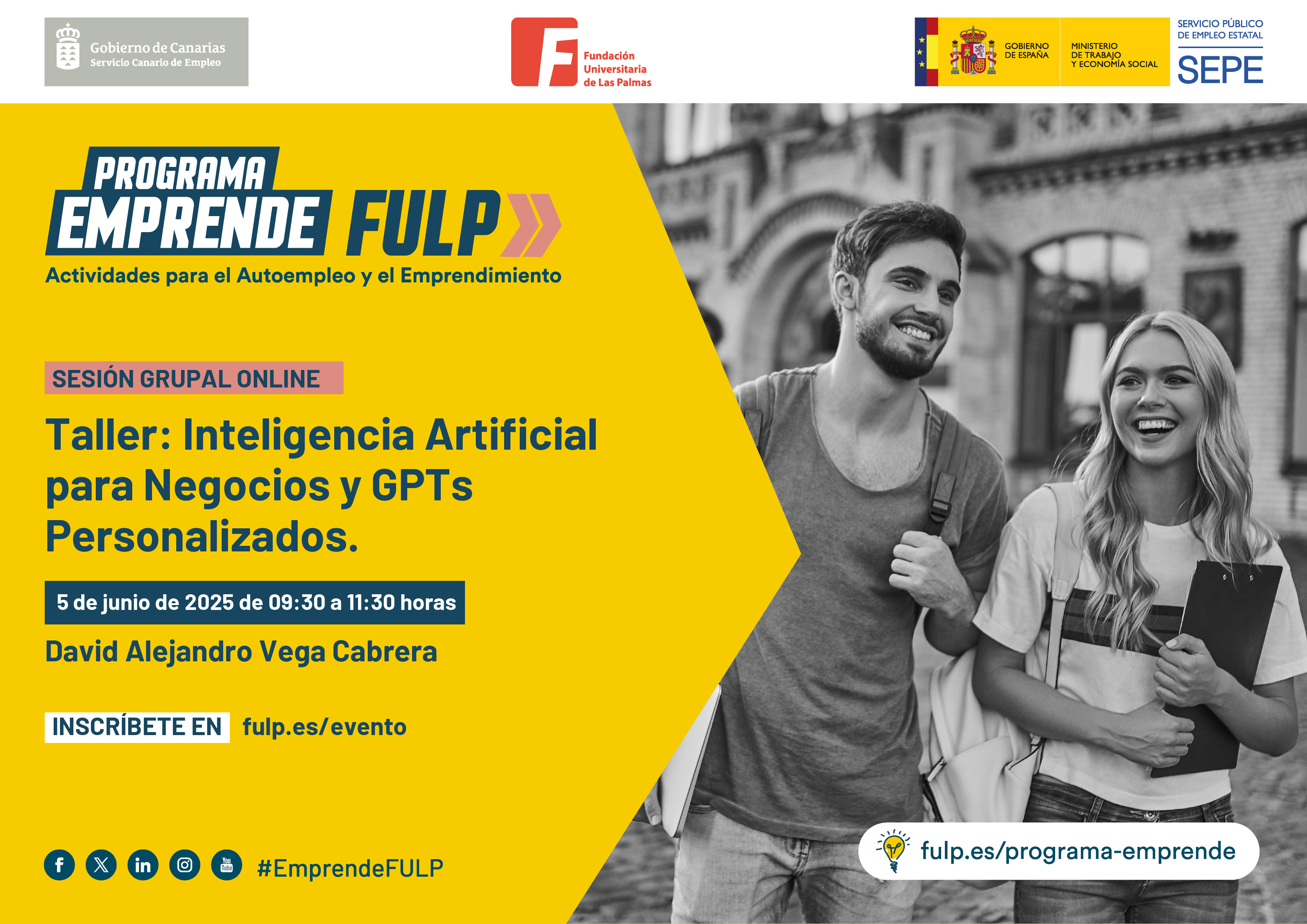 Taller: Inteligencia Artificial para Negocios y GPTs Personalizados.