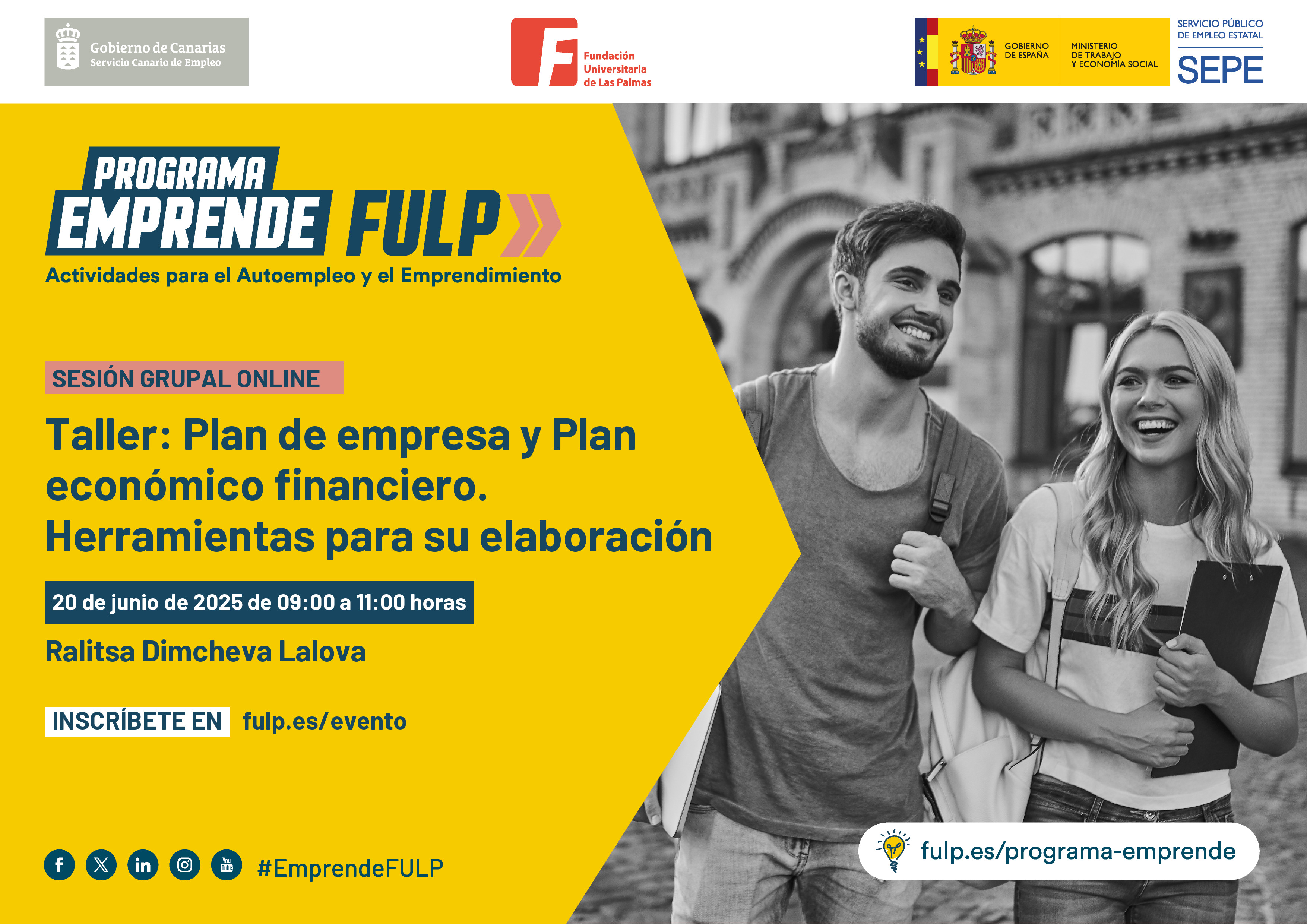 Taller: Plan de empresa y Plan económico financiero. Herramientas para su elaboración