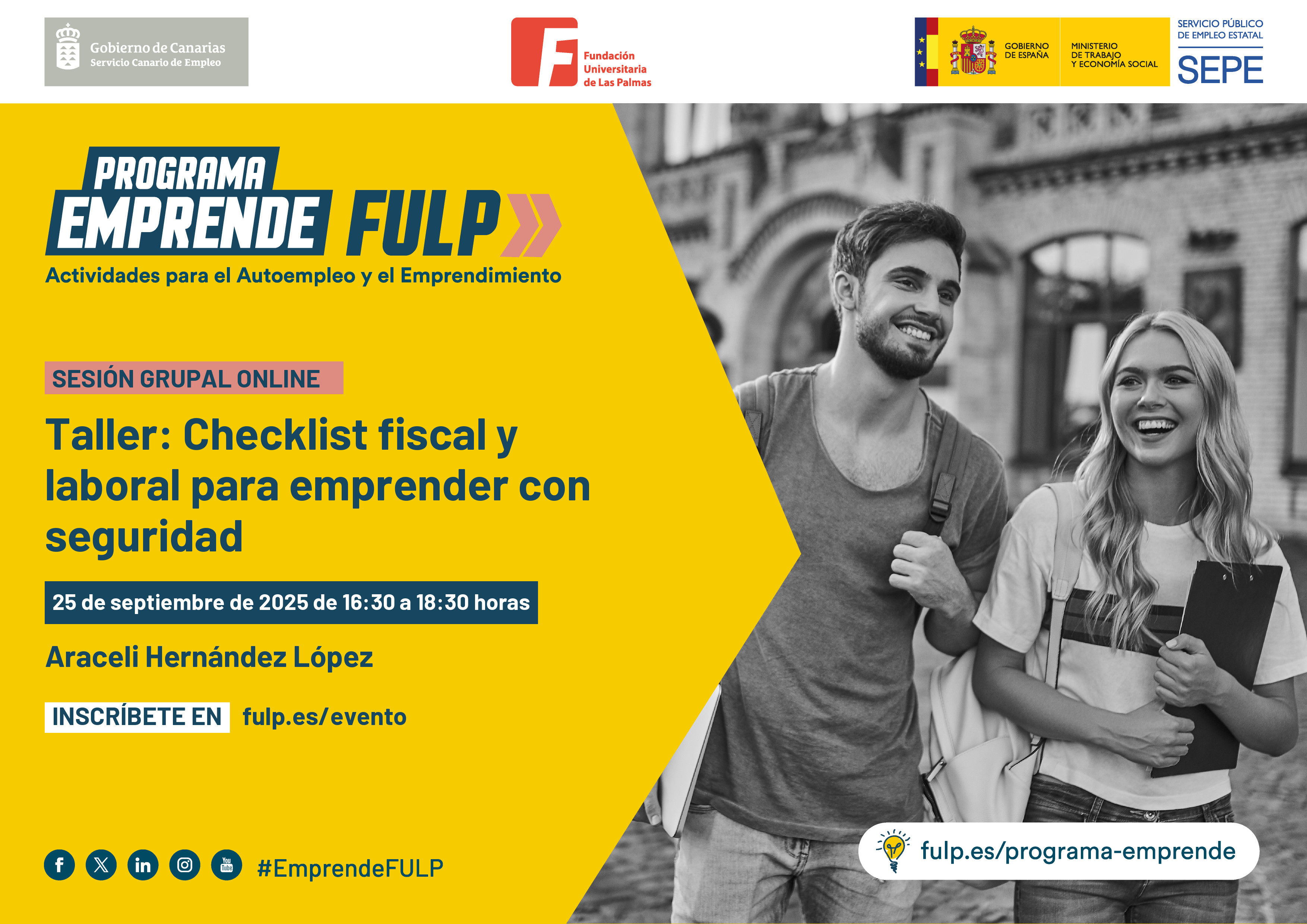 Taller: Checklist fiscal y laboral para emprender con seguridad