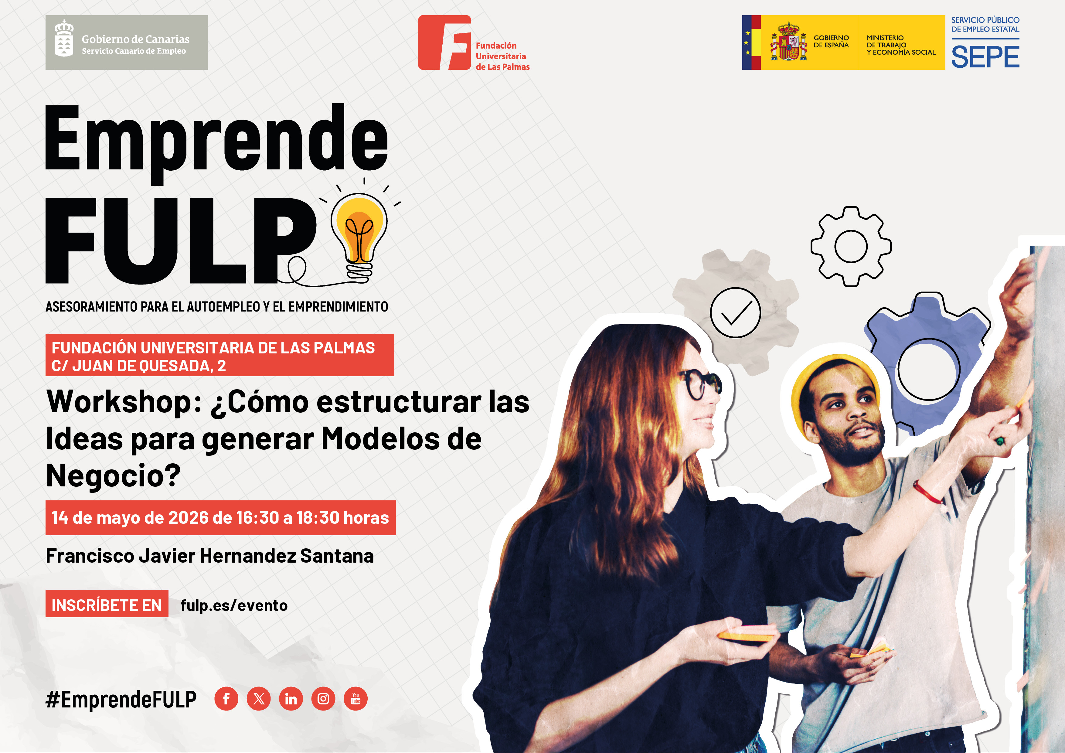 Workshop: ¿Cómo estructurar las Ideas para generar Modelos de Negocio?