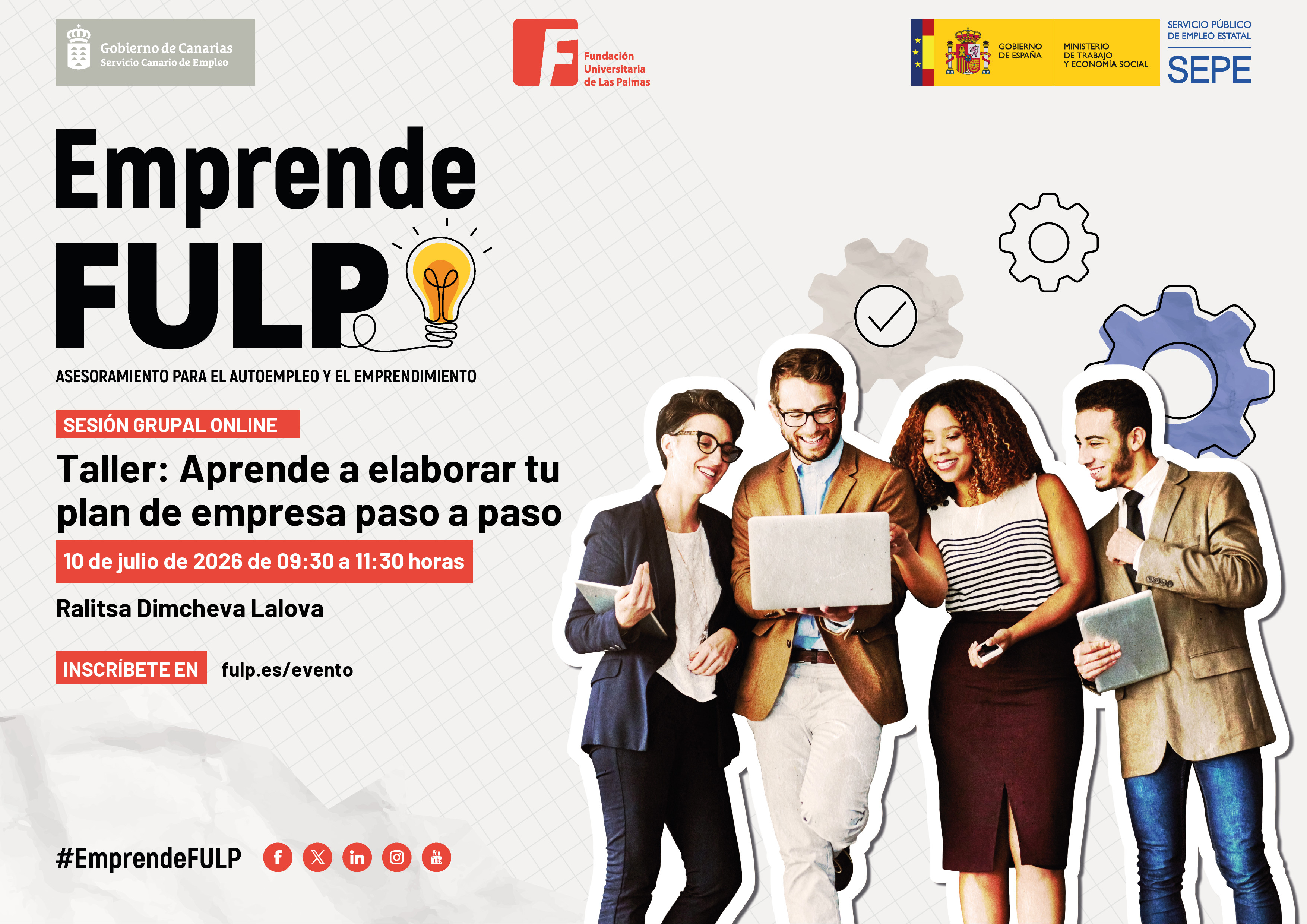 Taller: Aprende a elaborar tu plan de empresa paso a paso